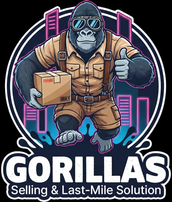 GORILLAS Selling & Last-Mile Solution 엠블럼