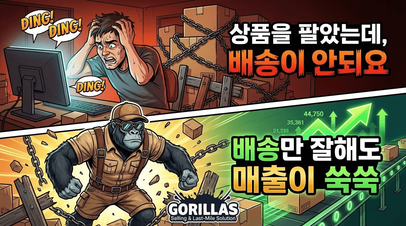 배송관리와 매출 콘텐츠